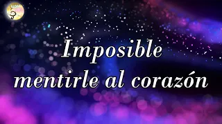 Imposible mentirle al corazón LLDM (Letra + Partitura + voces separadas) 🎼​🎵​🎶​ Alabanzas LLDM 2023