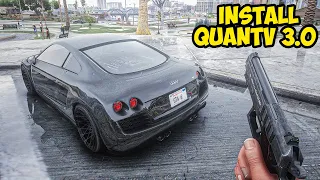 🔥How To Install Quantv 3.0 - ✅ GTA 5 Graphics Mod For Low End Pc - GTA 5 Quantv Low End Pc