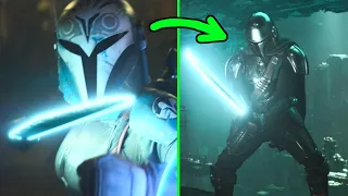 Why the Darksaber Was HEAVY For Djarin but EASY for Bo-Katan!