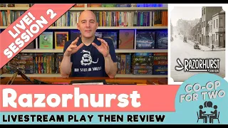 Razorhurst - Session 2 - 2020 Print and Play Detective Game by John Kean - Live play and review