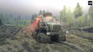 SpinTires - обзор мода на колёса