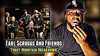 FIRST TIME HEARING! Earl Scruggs And Friends - Foggy Mountain Breakdown | REACTION