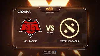 HellRaisers vs Viet Flashbacks, MDL Chengdu Major Qualifier, bo2, game 2 [Maelstorm & Daxak]