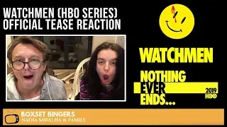 WATCHMEN (HBO Series) Official Tease - Nadia Sawalha & The Boxset Bingers Reaction