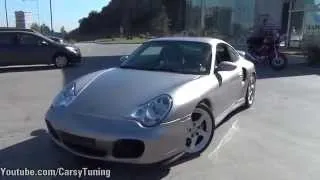 Porsche 911 996 Turbo - Decated Loud Sound Acceleration