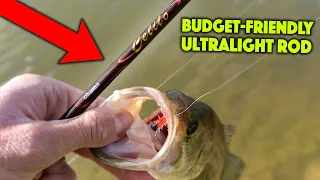 Fishing With The OKUMA CELILO Ultralight Rod! [First Impressions]
