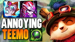 The Most ANNOYING Teemo Build You'll Ever Witness (DON'T HIT A SHROOM)