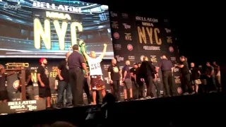 Live from Bellator NYC: Sonnen vs. Silva weigh-ins