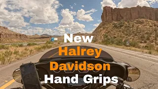 VLOG # 07 Installing new Harley Davidson hand grips