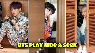 BTS PLAY Hide and Seek // Hindi dubbing // Part-1 // bts run ep135