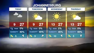 Weather forecast | 24 April 2023