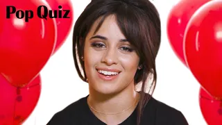 Camila Cabello Plays a Game of Pop Quiz | Marie Claire