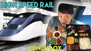 Korean LUNCH BOX on High Speed Train & Busan Food Adventure