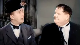 I diavoli volanti (1939) COLORIZZATO Laurel & Hardy - Commedia, Film di guerra completo