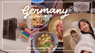 🥨 Germany Trip 2024 || Frankfurt: Food, markets, museums, gardens