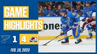 Game Highlights: Avalanche 4, Blues 1