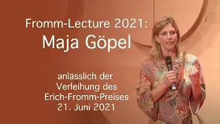 Fromm Lecture 2021: Maja Göpel