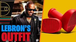 LeBron’s NBA-Scoring-Record Outfit and the MSCHF Big Red Boot | Full Court Fits