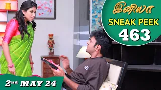 Iniya Serial | EP 463 Sneak Peek | 2nd May 2024  | Alya Manasa | Rishi | Saregama TV Shows Tamil