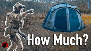 The Most Expensive Military Tent in the World - LiteFighter Dragoon Tent First Look