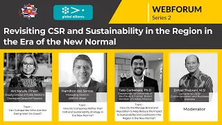 APRN WEBFORUM : Revisiting CSR & Sustainability in the Region in the Era of New Normal | 2nd Series