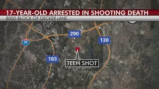 Teen accused of killing 17-year-old in east Travis County