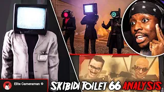 SO MANY SECRETS.. | Skibidi Toilet 66 Elite Cameraman Analysis [ Reaction ]