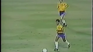 Amistoso 1980. Brasil 6 x 0 Paraguai