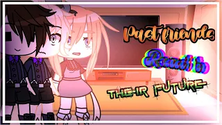 Past William, Mrs Afton Henry and their friends react to their future//Gacha Club//