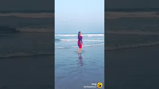 🏝️priya varrier latest Beach vibes 🌅