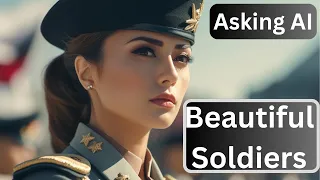 Asking AI: Create The Most Beautiful Soldiers From Every Country