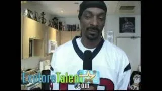 Rap Artist Snoop Dogg Talks About Not Giving Up with Explore Talent