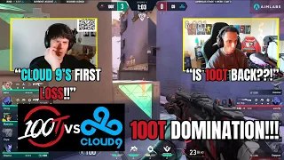 FNS and Sliggy react to 100T vs Cloud 9!!