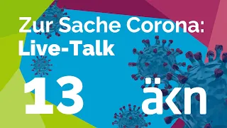Zur Sache Corona: Live-Talk 29.06.2020 mit Professor Dr. Tobias Welte