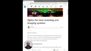 Optics for laser scanning and imaging systems