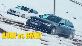 Что может BMW 4х4 против AUDI А6 ALLROAD QUATTRO?