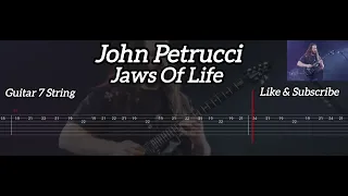 John Petrucci - Jaws Of Life ( Tab Guitar )