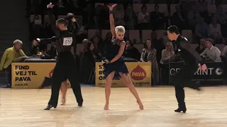 Malthe Brinch Rohde - Sandra Sorensen, DEN | WDSF World Open Latin | Copenhagen Open 2019