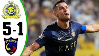 Al Nassr Vs Al Hazem  Highlights ❤️‍🔥CRISTIANO RONALDO 850th Career Goal