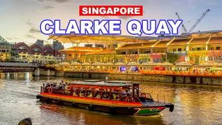 Fully Re-opened Clarke Quay | Awesome Singapore Nightlife Place 🇸🇬🌃