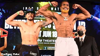 Robeisy Ramirez VS Abraham Nova (WEIGH-IN RESULTS) 50/50 FIGHT! #RamirezNova