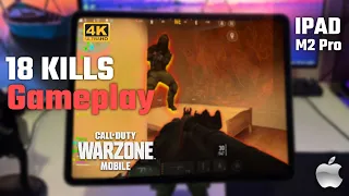 Call of Duty Warzone Mobile18 Kill Record Gameplay on IPAD M2 PRO