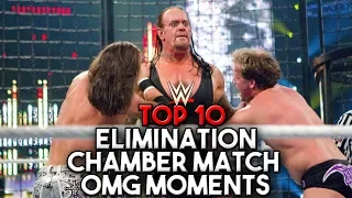 Top 10 Elimination Chamber OMG Moments! WWE Top 10