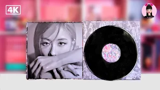 Unboxing Blackpink Rosé First Single Vinyl LP  R  Limited Edition