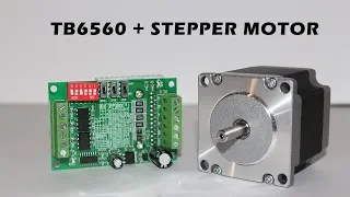 How to run stepper motor using TB6560 stepper driver