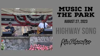 Alex Shumaker Music in the Park "Highway Song"