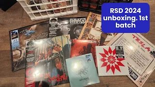 RSD 2024 Unboxing! Record Store Day Preview. Vinyl Record Unboxing, Check out the 1st batch!