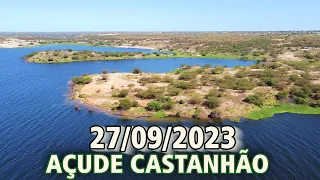 AÇUDE CASTANHÃO INFORMAÇÕES ATUALIZADAS HOJE 27/09/2023 JAGUARIBARA CEARÁ