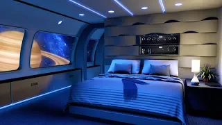 Spaceship Sounds White Noise for Sleeping | Starship Bedroom Ambience 10 Hours