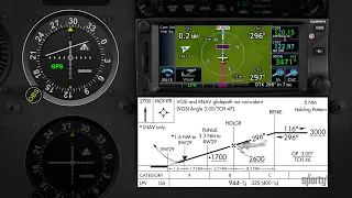 How to fly an LPV GPS approach (Garmin GTN 650)